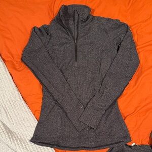 Lululemon herringbone quarter zip